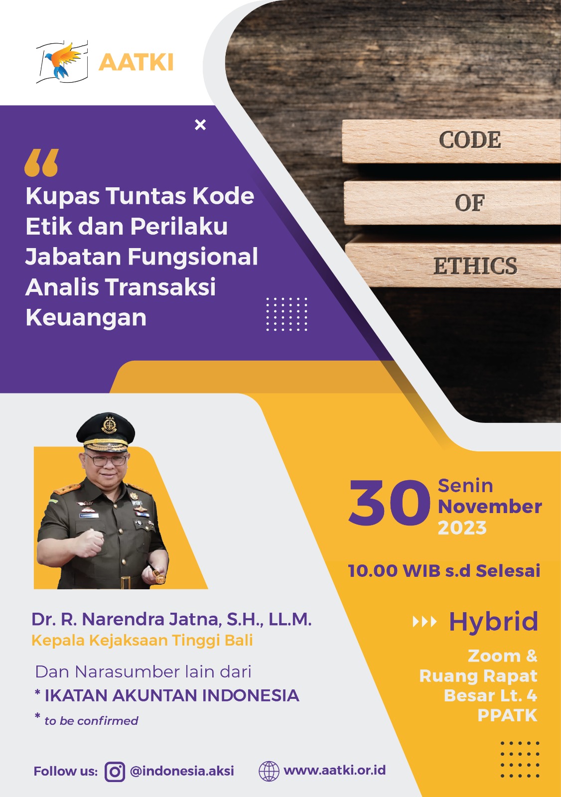 Kupas Tuntas Kode Etik dan Perilaku JFATK