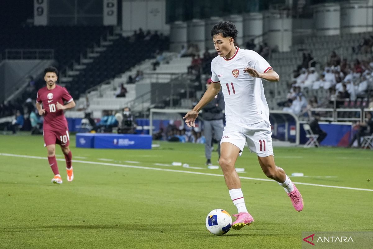 Gol Rafael Struick bawa Indonesia berbalik unggul 2-1 atas Bahrain